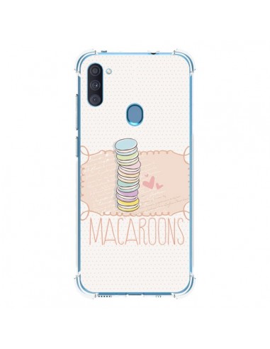 Coque Samsung Galaxy A11 et M11 Macaron Gateau - Sara Eshak