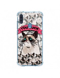 Coque Samsung Galaxy A11 et M11 Chat Grumpy Cat - You...