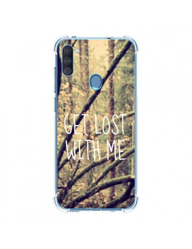 Coque Samsung Galaxy A11 et M11 Get lost with me foret - Tara Yarte