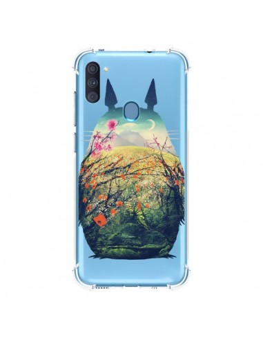 Coque Samsung Galaxy A11 et M11 Totoro Manga Comics Transparente - Victor Vercesi