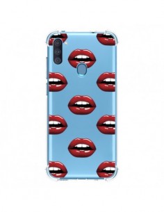 Coque Samsung Galaxy A11 et M11 Lèvres Rouges Lips...
