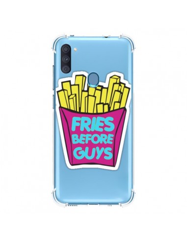 Coque Samsung Galaxy A11 et M11 Fries Before Guys Transparente - Yohan B.