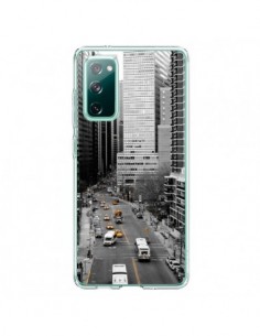Coque Samsung Galaxy S20 New York Noir et Blanc - Anaëlle...