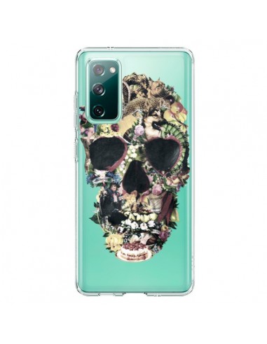 Coque Samsung Galaxy S20 Skull Vintage Tête de Mort Transparente - Ali Gulec
