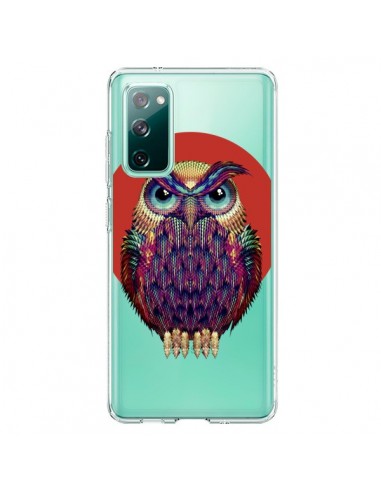Coque Samsung Galaxy S20 Chouette Hibou Owl Transparente - Ali Gulec
