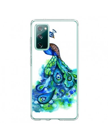 Coque Samsung Galaxy S20 Paon Multicolore - Annya Kai