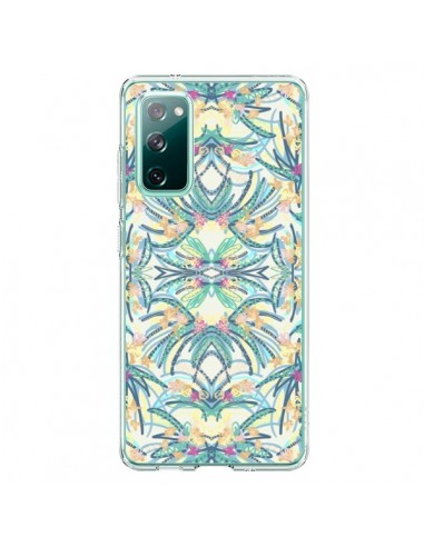 Coque Samsung Galaxy S20 Palm Floral Fleurs - AlekSia