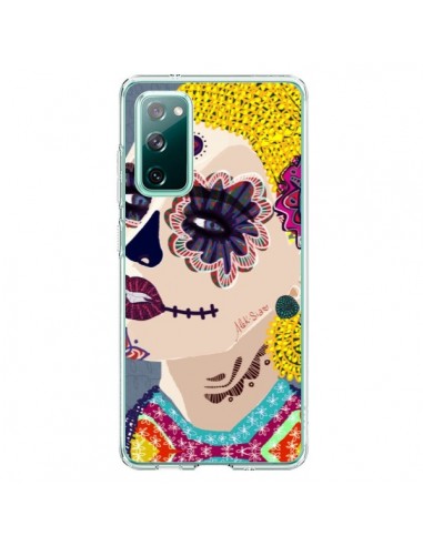 Coque Samsung Galaxy S20 Sugar Skull Tête de Mort - AlekSia