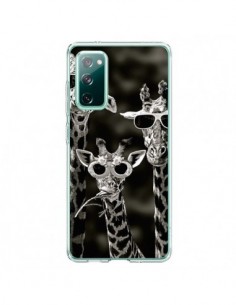 Coque Samsung Galaxy S20 Girafe Swag Lunettes Familiy...