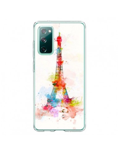 Coque Samsung Galaxy S20 Paris Tour Eiffel Muticolore - Asano Yamazaki