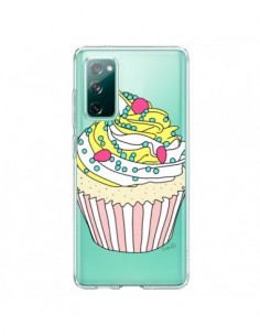 Coque Samsung Galaxy S20 Cupcake Dessert Transparente -...