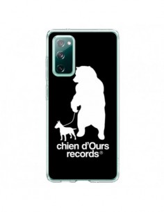 Coque Samsung Galaxy S20 Chien d'Ours Records Musique -...