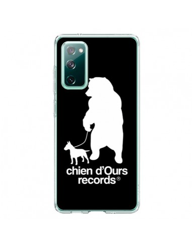 Coque Samsung Galaxy S20 Chien d'Ours Records Musique - Bertrand Carriere