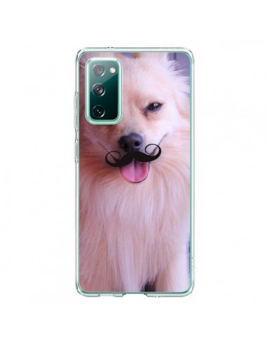 Coque Samsung Galaxy S20 Clyde Chien Movember Moustache - Bertrand Carriere