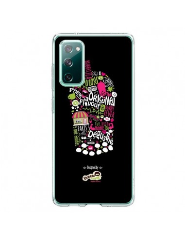 Coque Samsung Galaxy S20 Bubble Fever Original Flavour Noir - Bubble Fever