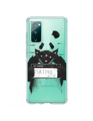 Coque Samsung Galaxy S20 Bad Panda Transparente - Balazs Solti