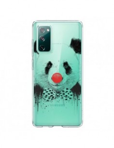 Coque Samsung Galaxy S20 Clown Panda Transparente -...