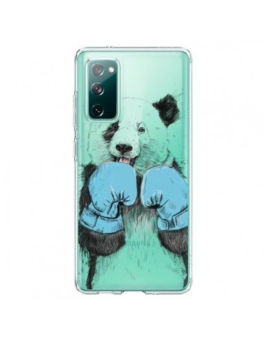 Coque Samsung Galaxy S20 Winner Panda Gagnant Transparente - Balazs Solti