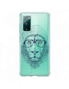 Coque Samsung Galaxy S20 Cool Lion Swag Lunettes...