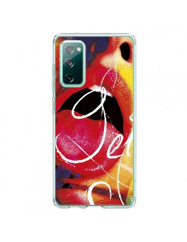 Coque Samsung Galaxy S20 Get Bouche Sexy - Brozart