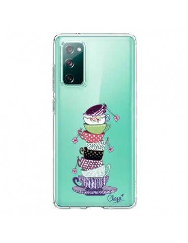 Coque Samsung Galaxy S20 Tasses de The Transparente - Chapo