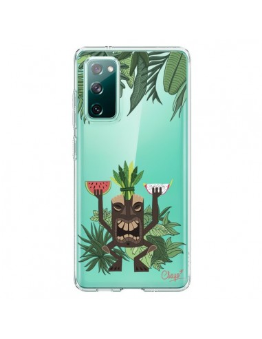 Coque Samsung Galaxy S20 Tiki Thailande Jungle Bois Transparente - Chapo