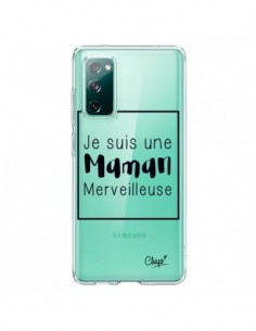 Coque Samsung Galaxy S20 Je suis une Maman Merveilleuse...