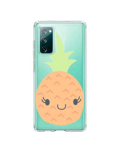 Coque Samsung Galaxy S20 Ananas Pineapple Fruit Transparente - Claudia Ramos