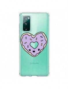 Coque Samsung Galaxy S20 Donuts Heart Coeur Violet...