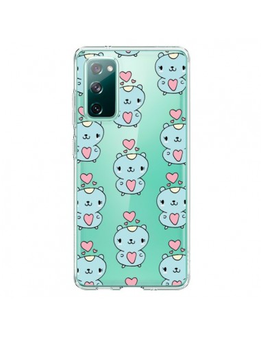 Coque Samsung Galaxy S20 Hamster Love Amour Transparente - Claudia Ramos