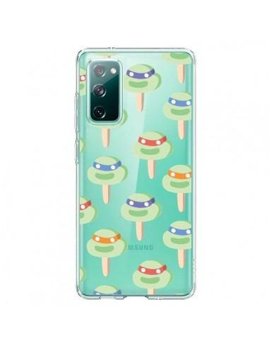 Coque Samsung Galaxy S20 Tortues Ninja Tortle Transparente - Claudia Ramos