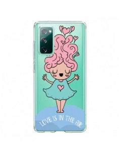 Coque Samsung Galaxy S20 Love Is In The Air Fillette...