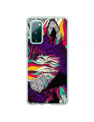 Coque Samsung Galaxy S20 Color Husky Chien Loup - Danny Ivan