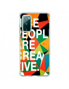 Coque Samsung Galaxy S20 Nice people are creative art -...