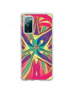 Coque Samsung Galaxy S20 Veins Veines Azteque Vagues -...