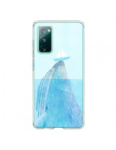 Coque Samsung Galaxy S20 Baleine Whale Bateau Mer - Eric Fan