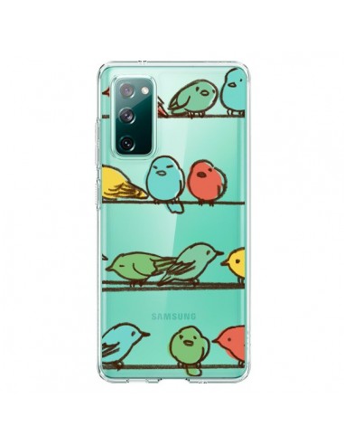 Coque Samsung Galaxy S20 Oiseaux Birds Transparente - Eric Fan