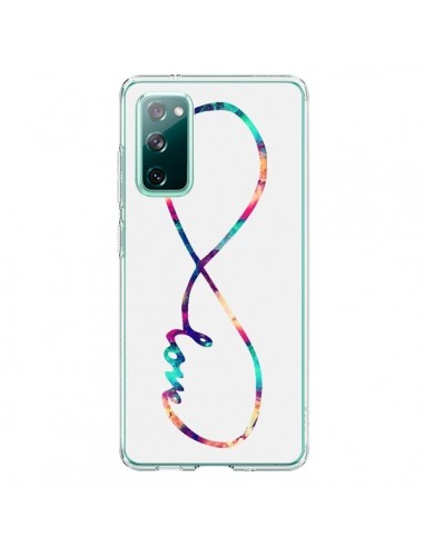 Coque Samsung Galaxy S20 Love Forever Infini Couleur - Eleaxart