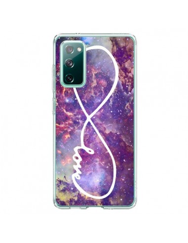 Coque Samsung Galaxy S20 Love Forever Infini Galaxy - Eleaxart