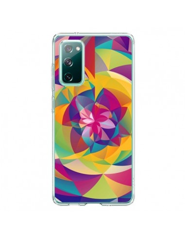 Coque Samsung Galaxy S20 Acid Blossom Fleur - Eleaxart
