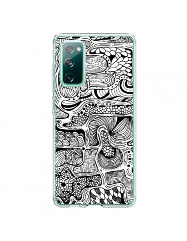 Coque Samsung Galaxy S20 Reflejo Reflet Noir et Blanc - Eleaxart