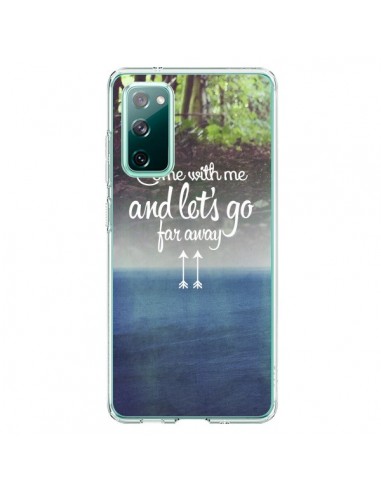 Coque Samsung Galaxy S20 Let's Go Far Away Forest Foret - Eleaxart