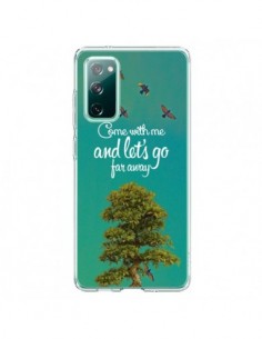 Coque Samsung Galaxy S20 Let's Go Far Away Tree Arbre -...