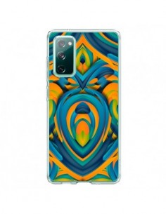 Coque Samsung Galaxy S20 Cross Heart Azteque Coeur -...