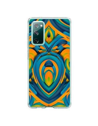 Coque Samsung Galaxy S20 Cross Heart Azteque Coeur - Eleaxart