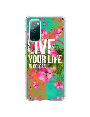 Coque Samsung Galaxy S20 Live your Life - Eleaxart