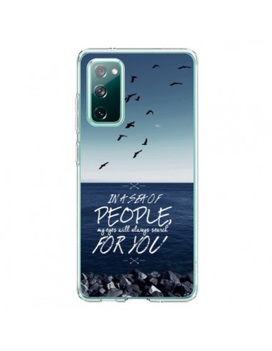 Coque Samsung Galaxy S20 Sea Mer Plage - Eleaxart