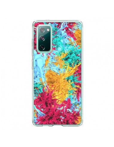 Coque Samsung Galaxy S20 Splashes Peintures - Eleaxart