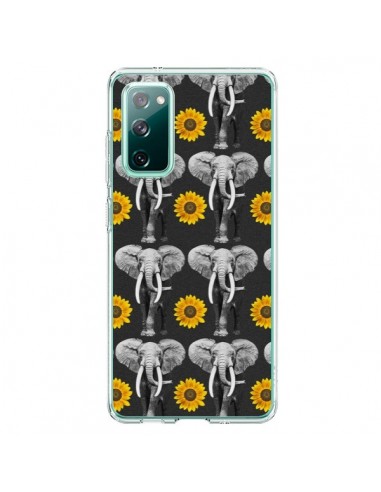 Coque Samsung Galaxy S20 Elephant Tournesol - Eleaxart