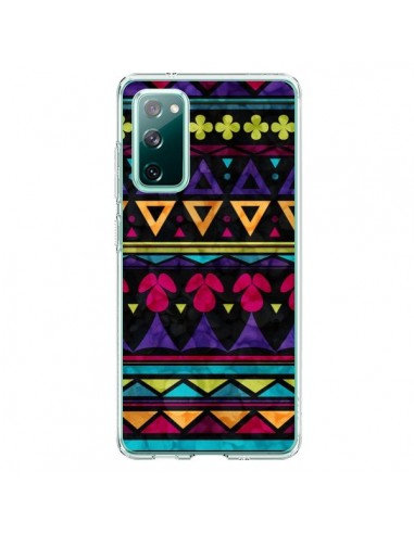 Coque Samsung Galaxy S20 Triangles Pattern Azteque - Eleaxart